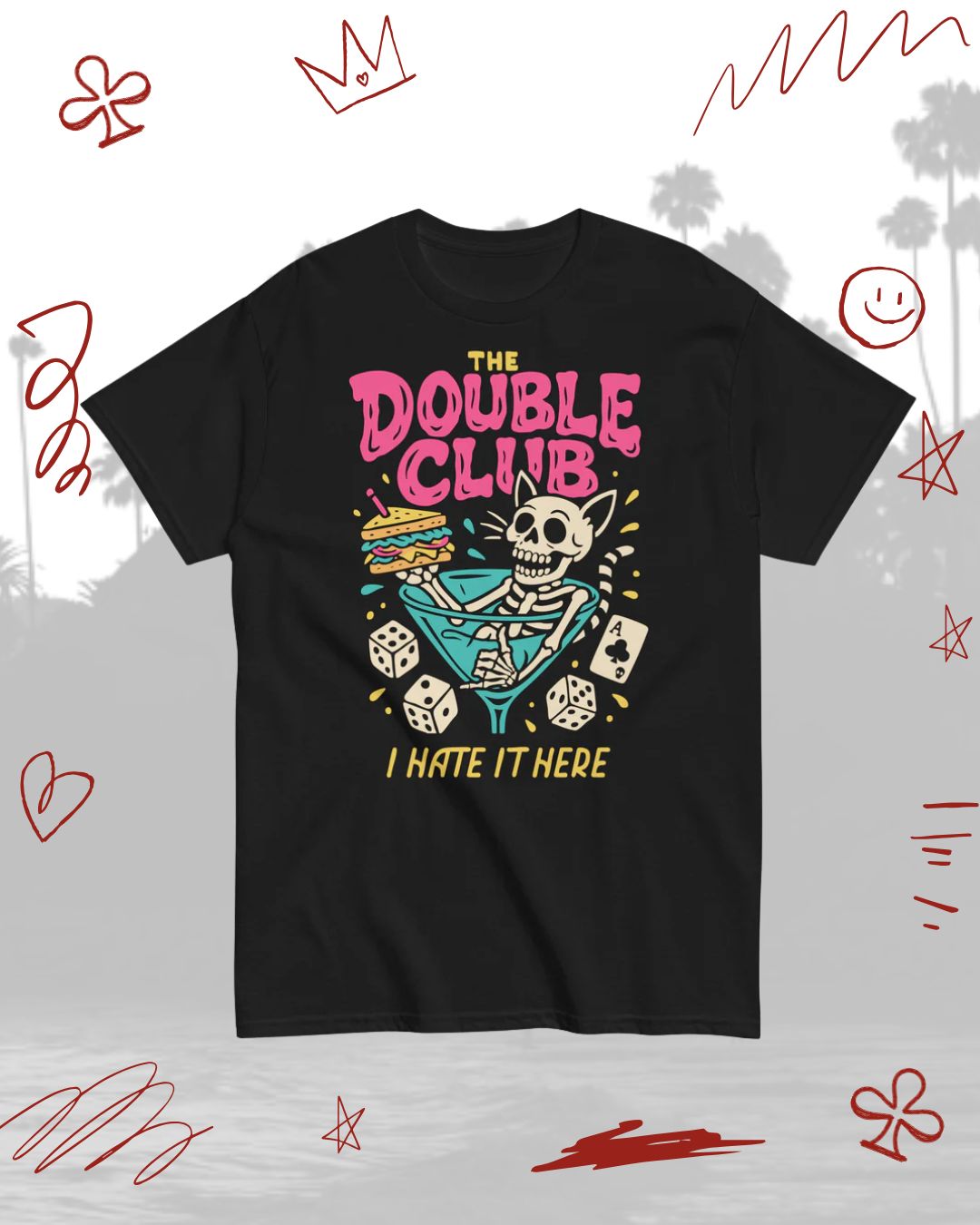 Front Junipurr Unisex Classic Black Tee