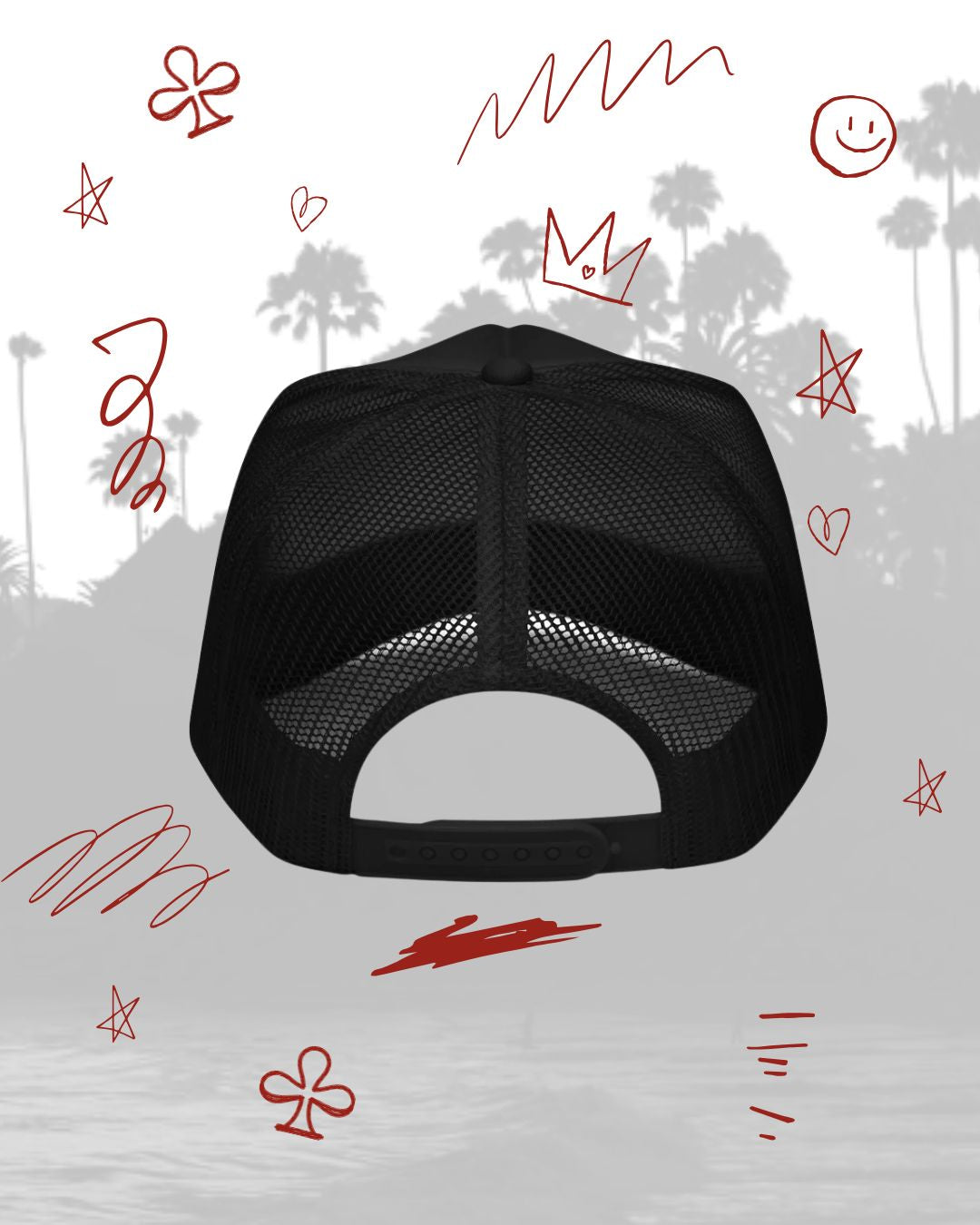 The Double Club Foam Trucker Hat