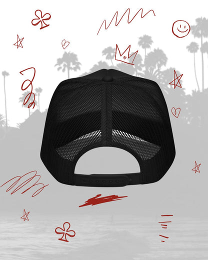The Double Club Card Foam Trucker Hat
