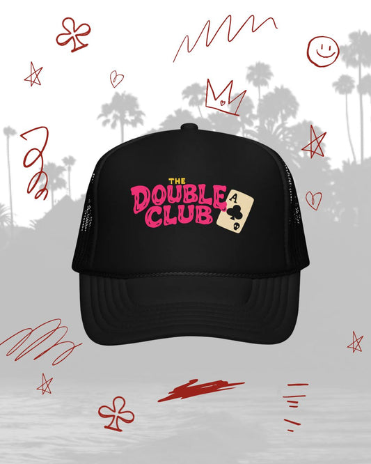The Double Club Card Foam Trucker Hat