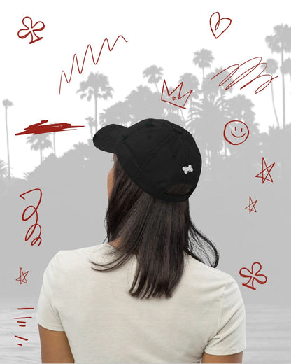 Save Water Drink Gin Distressed Hat