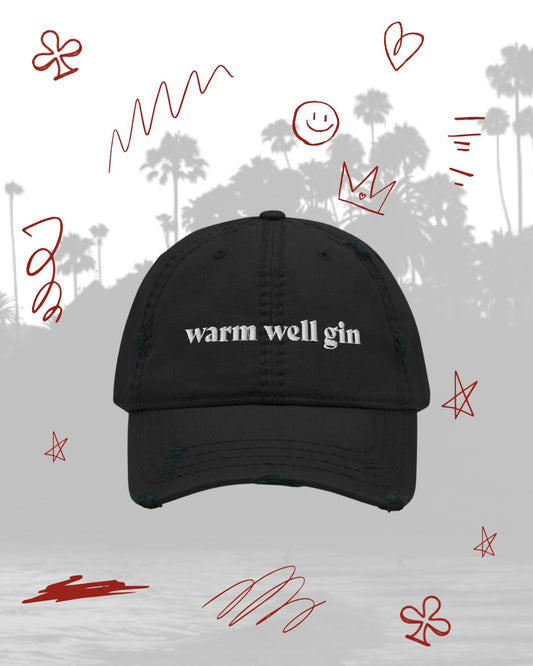 Warm Well Gin Distressed Hat