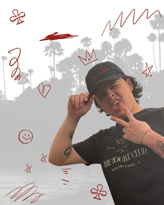 I Hate It Here Distressed Hat